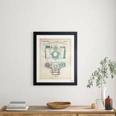 East Urban Home 'Sauer Camera' Graphic Framed Art