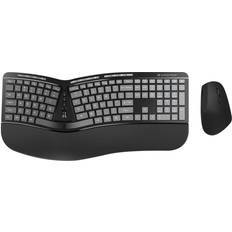 ORAZIO02US Ergonomiskt Tangentbord och Mus Set