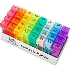 Medical Aids on sale Greenzech 32Pcs Pill Storage Box Month Container Tablet Pill Holder Organizer