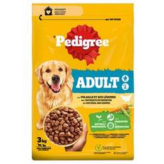 Pedigree Adult fjerkræ grøntsager tørt hundefoder