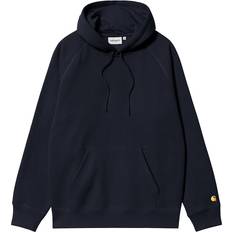 Carhartt WIP Hooded Chase Sweat Dark Navy Gold