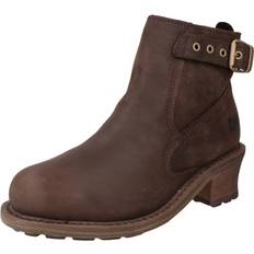 Cat Ankle Boots Cat UK 3, Coffee Bean Brown Ladies Ankle Boots Pamela WP