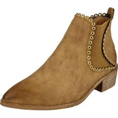 Down To Earth UK 5, Tan Brown Ladies Down To Earth Ankle Boot