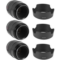 Camera Accessories Tlily 3X Camera EW-63C EW63C EF-S 18-55mm IS Lens Hood