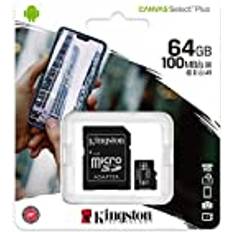 Memory Cards & USB Flash Drives Kingston SM-A510F Original MicroSD SDHC minneskort 64 GB för Samsung Galaxy A5 2016