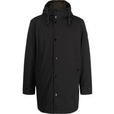 Woolrich Men Coats Woolrich hooded 3-in-1 padded coat men Polyamide/Elastane/Polyamide/Polyester Black