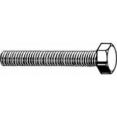 Yellow Screws Zoro Select Grade 8, 1/4"-28 Hex Head Cap Screw, Zinc