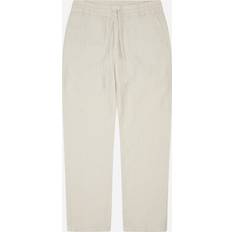 Herre - Lin Bukser Woodbird Eik Linen Pant Sand