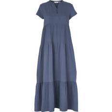 Basic Apparel Kjoler Basic Apparel Ember Layered Dress GOTS, Vintage Indigo