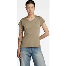 G-Star Bluser G-Star Eyben Slim V-Neck Top 2.0 Green Women