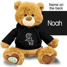 Chad & Jake Black Chicago White Sox Personalized Plush Polly Bear