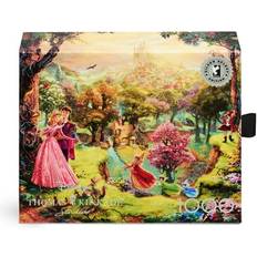 Buffalo Games 1000-Piece Silver Select Disney Thomas Kinkade Sleeping Beauty Jigsaw Puzzle