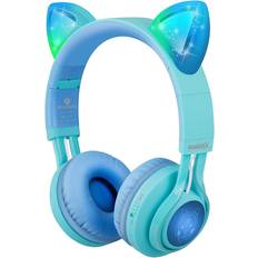 Riwbox Headphones, CT-7S Cat Ear Volume Limiting