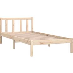 vidaXL Solid Pine Sängram 100X200cm