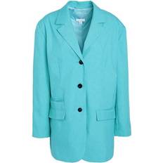 Turquoise Blazers Topshop Woman Blazer Turquoise Polyester