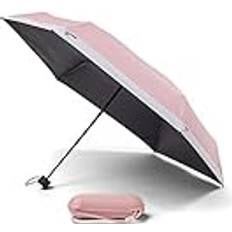 Umbrellas Pantone Copenhagen Design Paraplu Compact in Reistas Light Pink 182 Polyester Roze