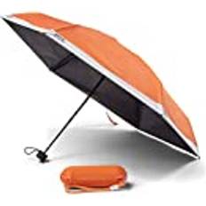 Umbrellas Pantone Copenhagen Design Paraplu Compact in Reistas Orange 021 Polyester Oranje