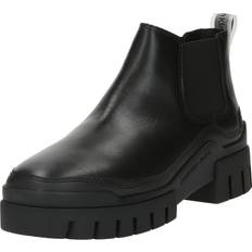 Calvin Klein Leather Chelsea Boots Black