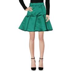 Dolce & Gabbana Green Skirts Dolce & Gabbana Woman Midi skirt Green Silk