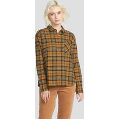 Bronze Shirts Volcom Plaid To Meet U Shirt bronze