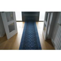 Rubber Carpets Marlow Home Co Stephan Blue