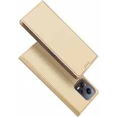 Dux ducis Dux Ducis Skin Pro Fodral För Xiaomi Redmi Note 12 Pro Poco X5 Pro 5G Cover Flip Card Plånboksställ Guld