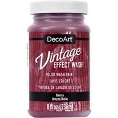 Paint DecoArt Berry Vintage Effect Wash 8oz