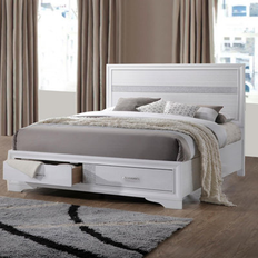 White Frame Beds Rosdorf Park Keagin Frame Bed