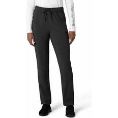 Work Wear Carhartt Women's Women's Force Cross-Flex Straight Leg Cargo Scrub Pant Black