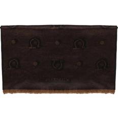 Ferragamo Accessoarer Ferragamo Silk Jacquard Sjal Med Fransar - Herr