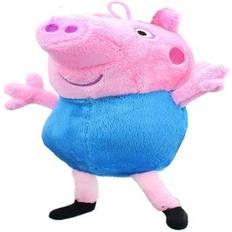 Peppa Pig Soft Toys Nickelodeon Peppa Pig 8 Inch Character Plush George Pink