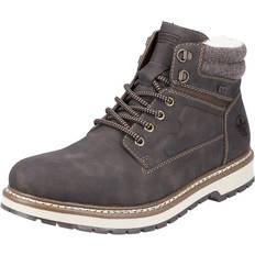 Rieker Homme Bottines en Dentelle Rieker Bottines À lacets - brun foncé