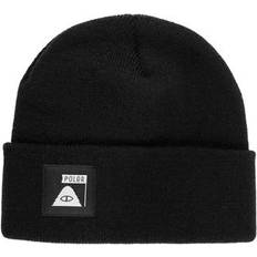 Poler Men's Daily Driver Cuffed Beanie Hat Black