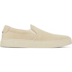 BOSS Beige Slip-On Sneakers 131-Open White IT