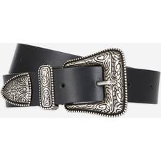 The Kooples Wide Black Belt