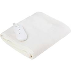 Carmen Carmen Single Heated Blankets White