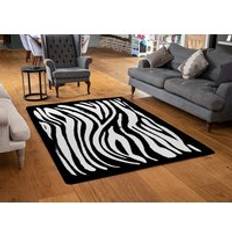 Zebra Carpets Zebra Zebra Print Designer Black