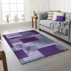 Carpets & Rugs Metro Lane Azirah Abstract Violet Purple