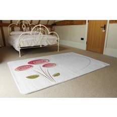 Carpets & Rugs Rose Rose Drawing Designer White