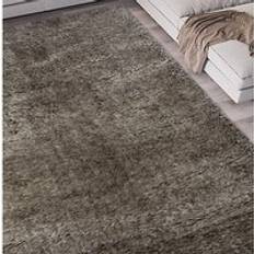 Carpets & Rugs The Rug Wholesaler Super Soft 4.5cm Fluffy Grey