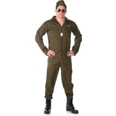 Karnival Costumes Karnival Mens Fighter Pilot Costume 3-Piece