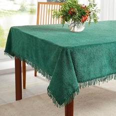 Cotton Tablecloths on sale Coopers of Stortford Chenille Tablecloth Gold