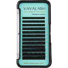 Vavalash Extensions 0.15 C Curl 11mm Extensions Supplies Individual Lashes Premium Silk Volume & Classic Soft Matte Dark Professional Eyelashes Extension 0.15-C-11mm