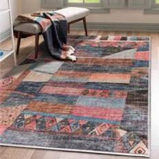 Carpets & Rugs Green Decore Vernal Colaj Blue&#44; Pink, Beige, Green