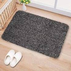 Carpets & Rugs MantraRaj Super Absorbent Heavy Duty Front Grey