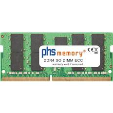 PHS-memory 16GB RAM Speicher für MSI D3000 MS-S1431 DDR4 SO DIMM ECC 2133MHz SP273244