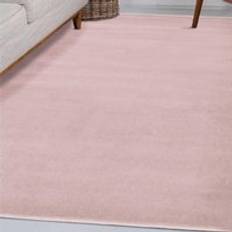 Carpets & Rugs Homemaker Soft Solid Pink