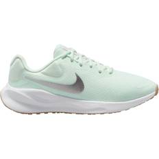 NIKE Revolution 7 W - Barely Green/White/Platinum Tint/Metallic Silver