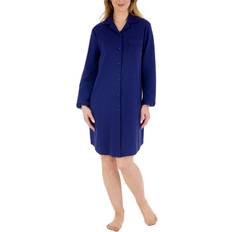 Cotton Nightgowns Slenderella Navy, 10/12 NS88206 Women's Cotton Nightshirt