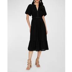 Diane Von Furstenberg Polina Belted Cotton Midi Dress